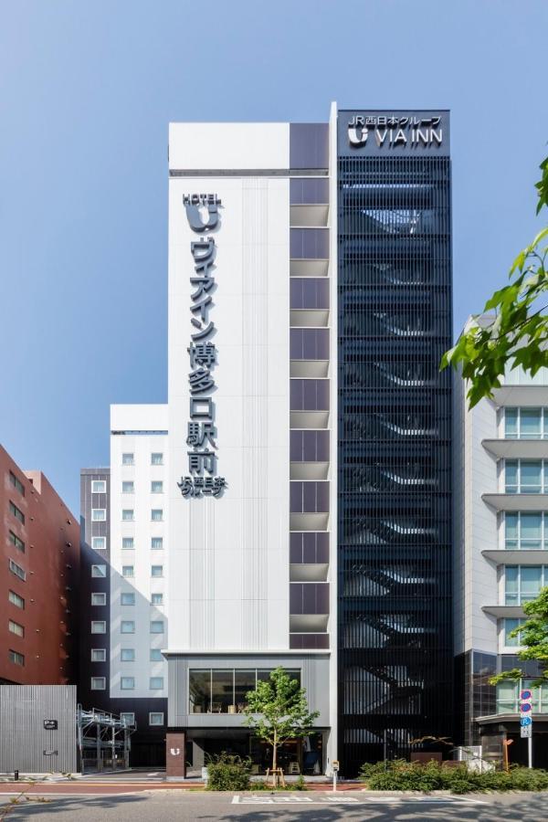 Via Inn Hakataguchi Ekimae Fukuoka  Bagian luar foto