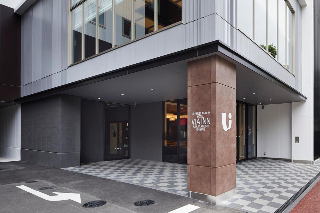 Via Inn Hakataguchi Ekimae Fukuoka  Bagian luar foto